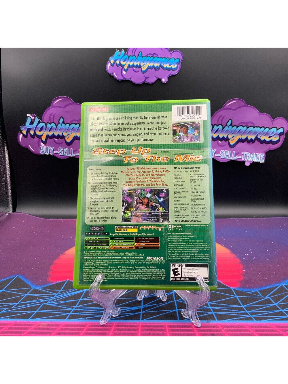 Karaoke Revolution (Xbox, 2003) CIB - Picture 3 of 3